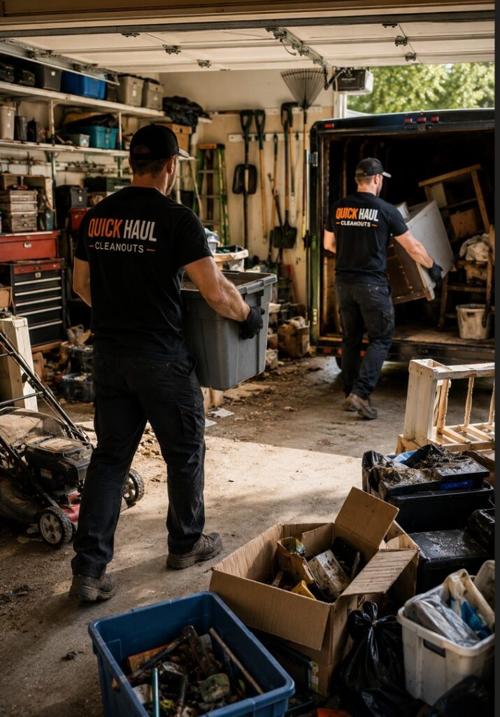hire a garage and basement cleanout specialist